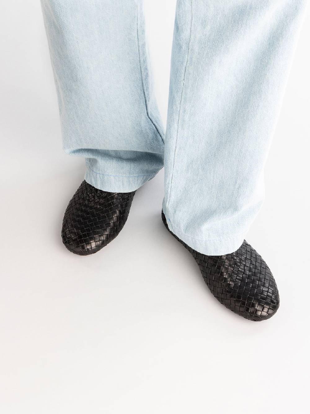 Officine Creative C-SIDE 002 Mocassini in Pelle Nera Nuovo