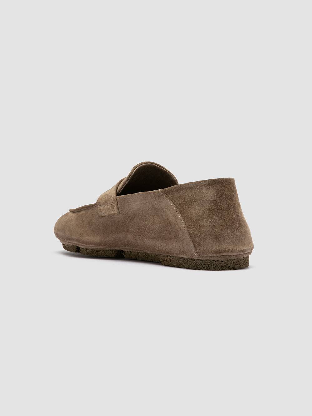 Officine Creative C-SIDE 001 Mocassini in Pelle Scamosciata Tortora Negozio