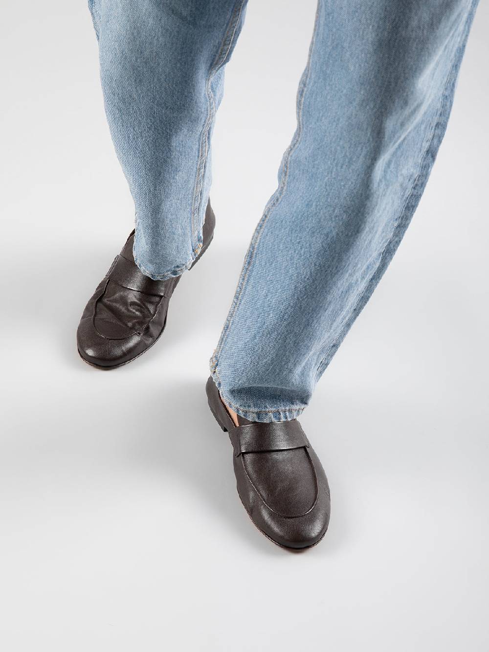 Officine Creative AIRTO 001 Mocassini Penny Loafer in Pelle Verde Promozione