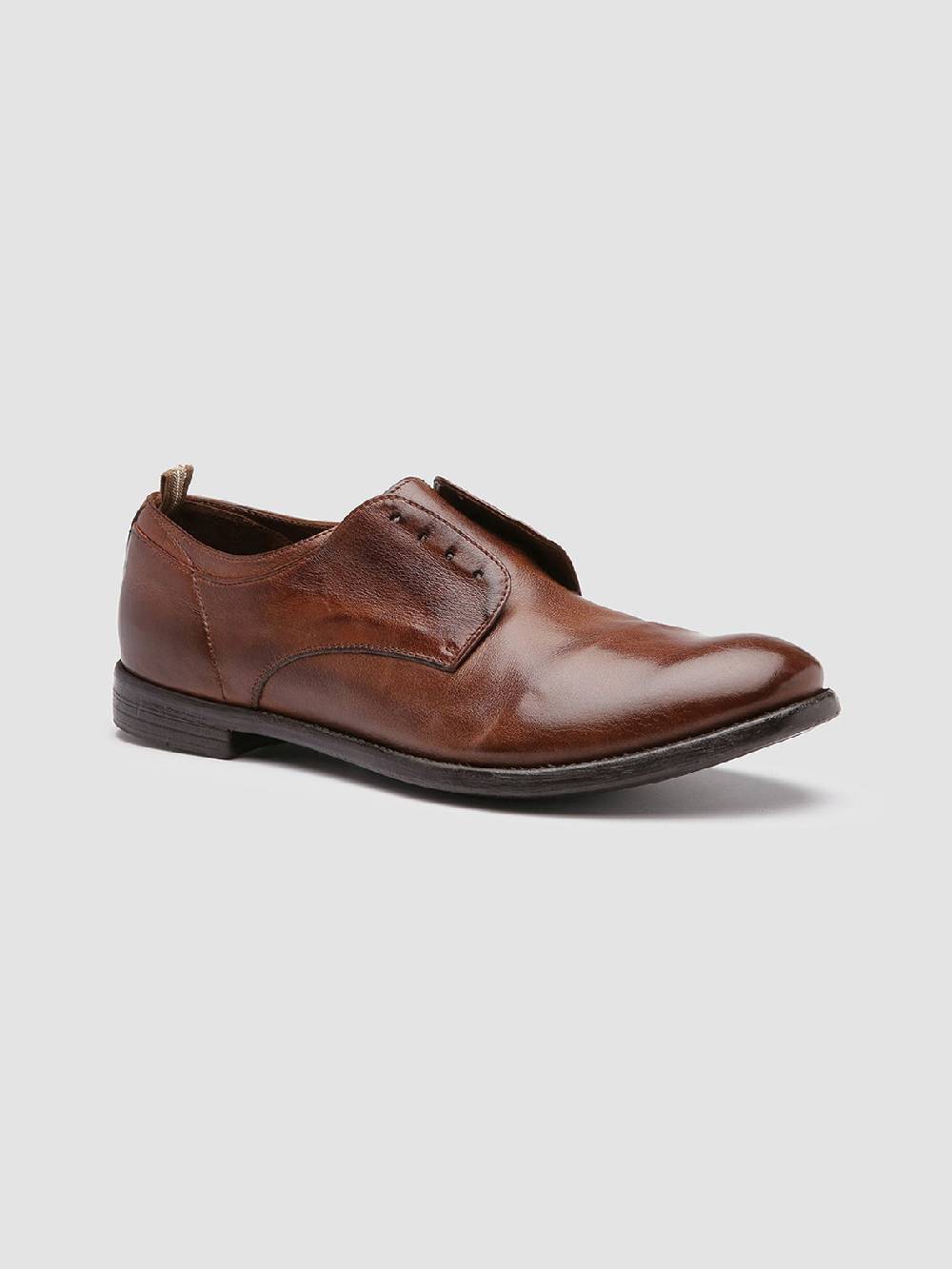 Officine Creative ARC 500 Derby in Pelle Marrone Pezzi Unici