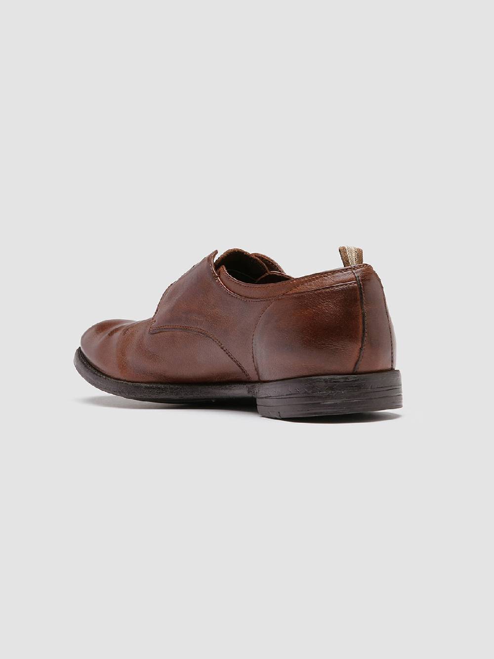 Officine Creative ARC 500 Derby in Pelle Marrone Pezzi Unici