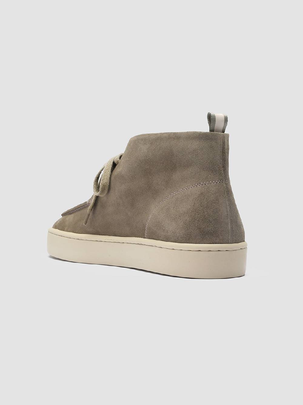 Officine Creative BUG 002 Stivali Chukka in Pelle Scamosciata Verde Negozi Online