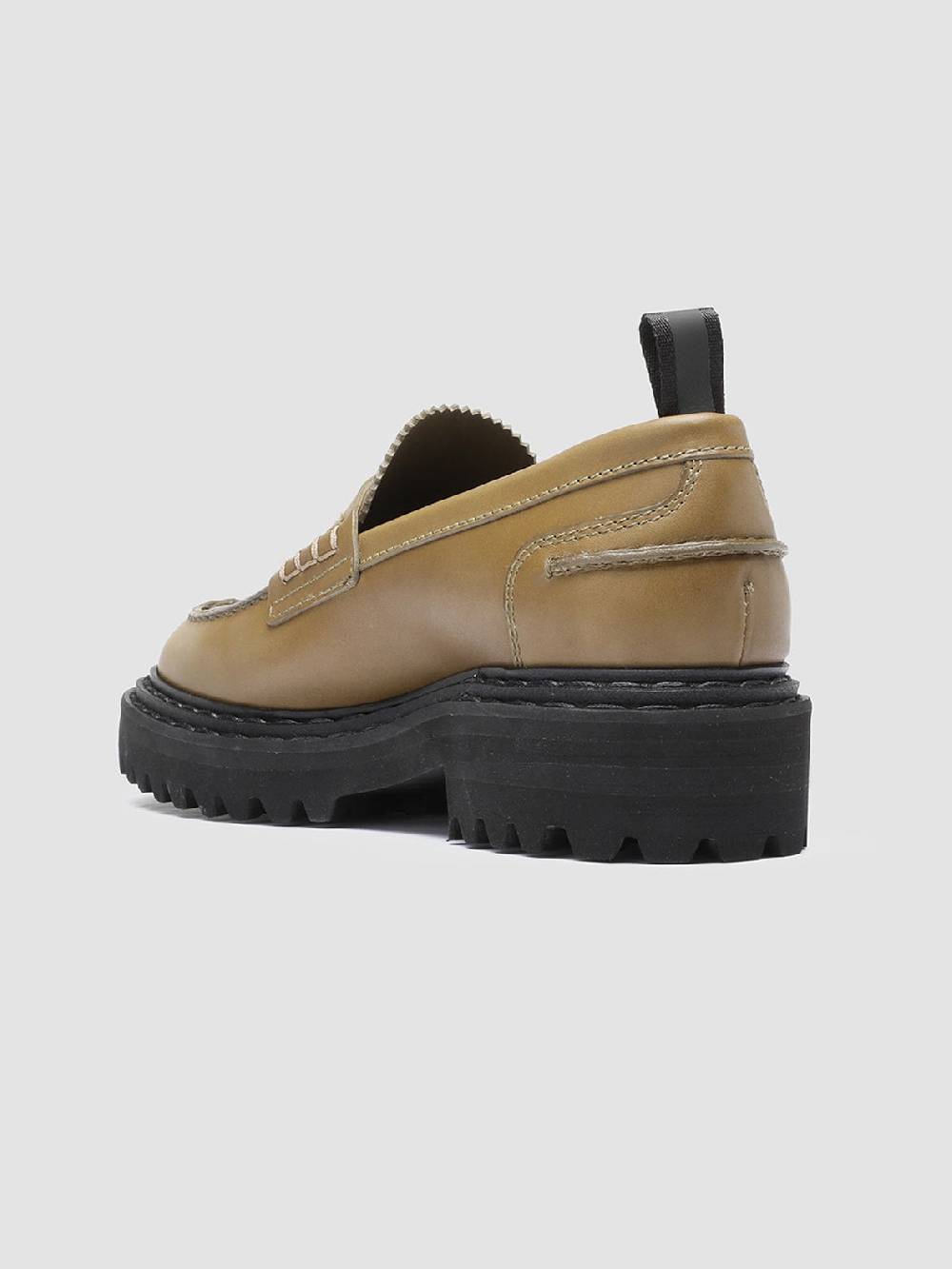 Officine Creative PROVENCE 023 Mocassini in Pelle Verde Fino Al -60%