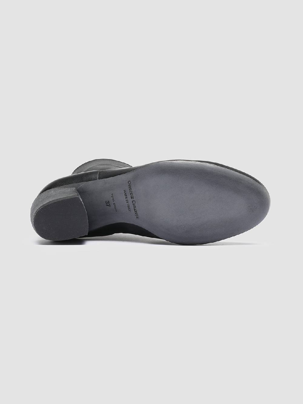 Officine Creative BONNIE 001 Stivaletti in Pelle Nera Shopping Online