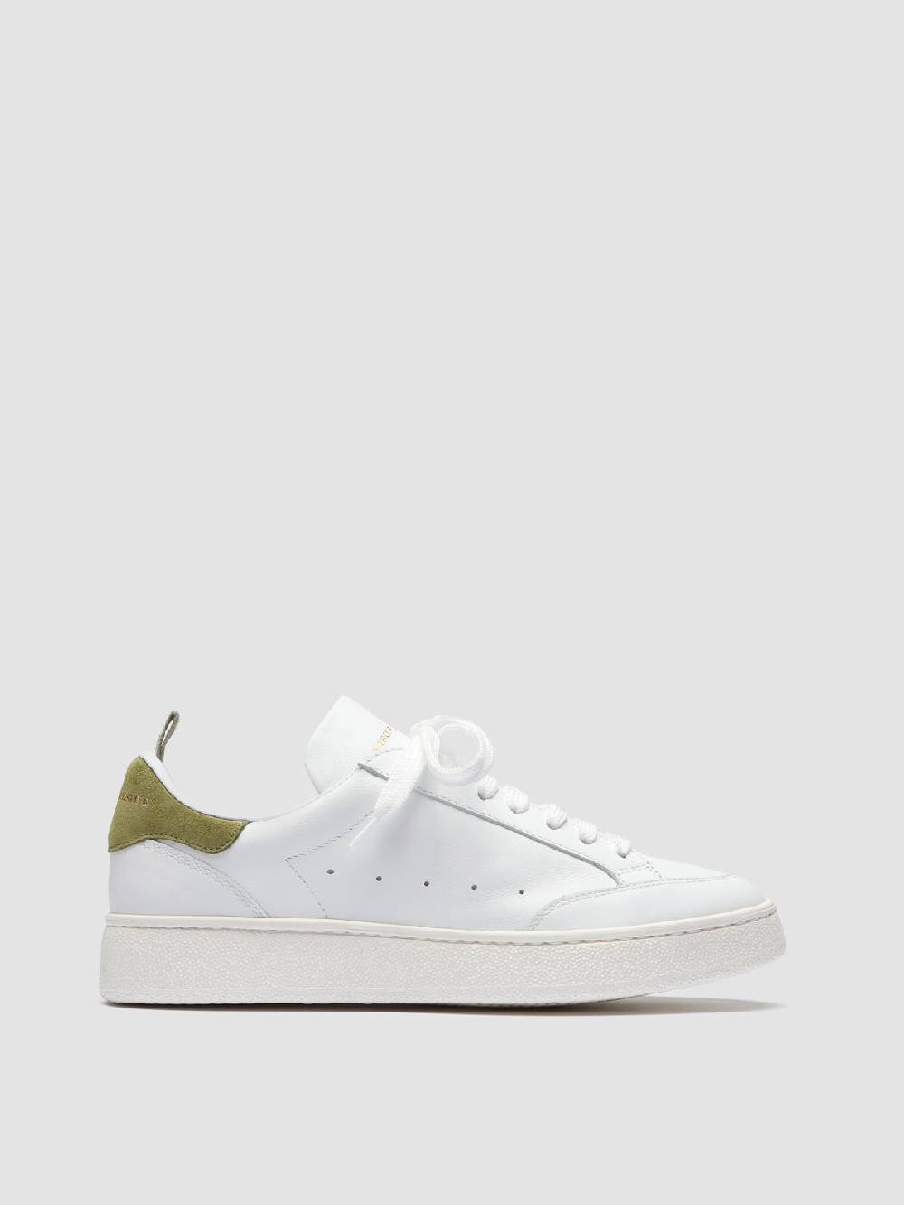 Officine Creative MOWER 109 Sneakers in Pelle Bianca