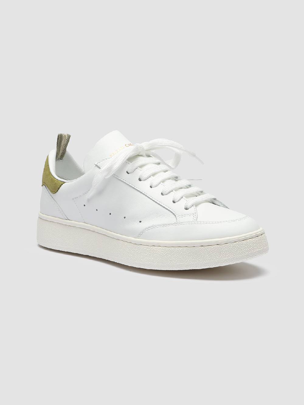 Officine Creative MOWER 109 Sneakers in Pelle Bianca Cyber Monday