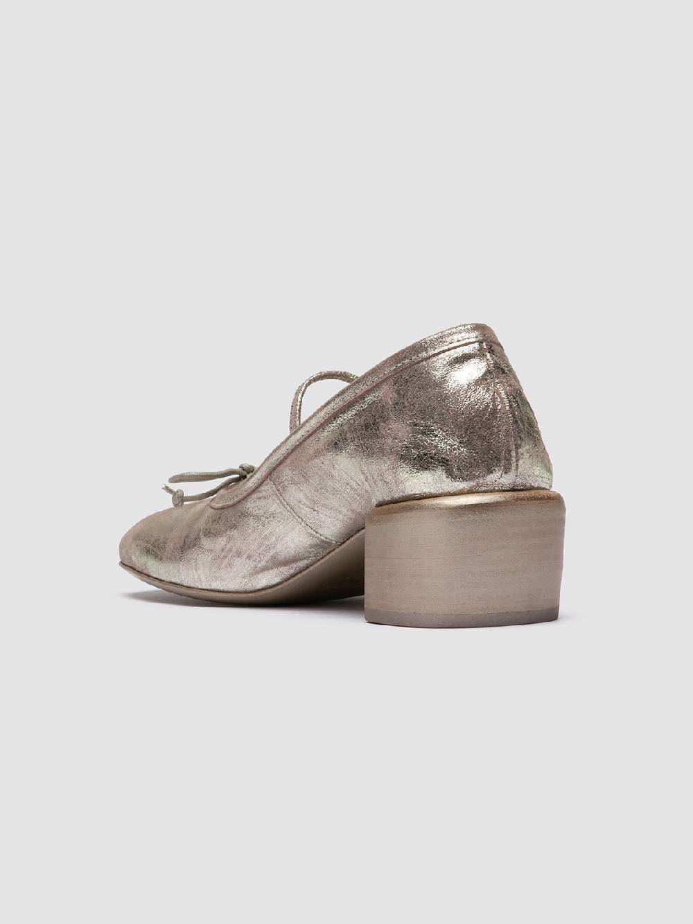 Officine Creative FLORE 001 Ballerine in Pelle Metallizzata Economico