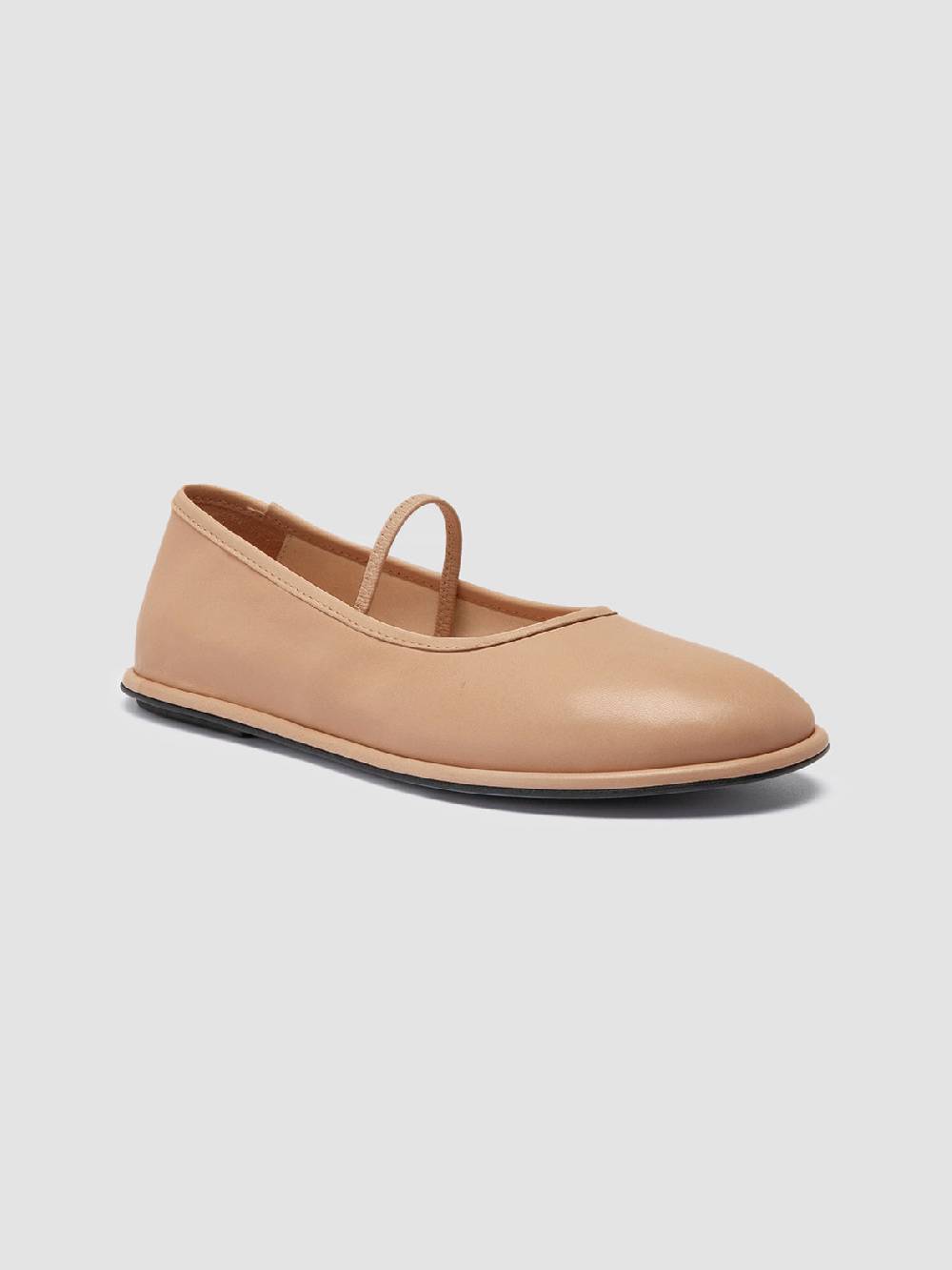 Officine Creative FONTAYNE 002 Ballerine in Pelle Marrone In Vendita