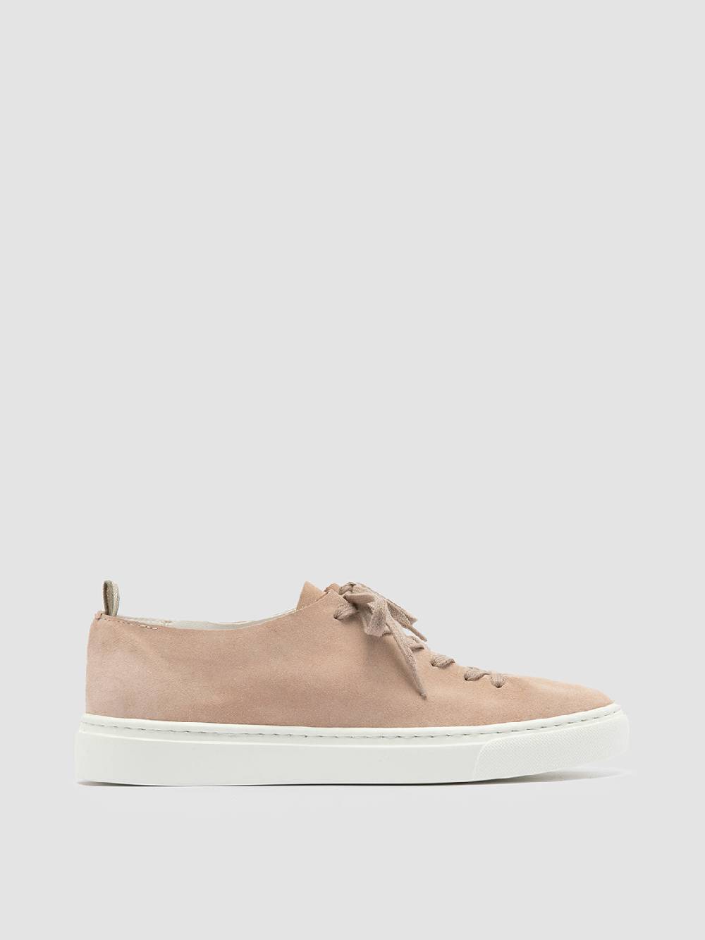Officine Creative LEGGERA 100 Sneakers Basse in Pelle Scamosciata Rosa