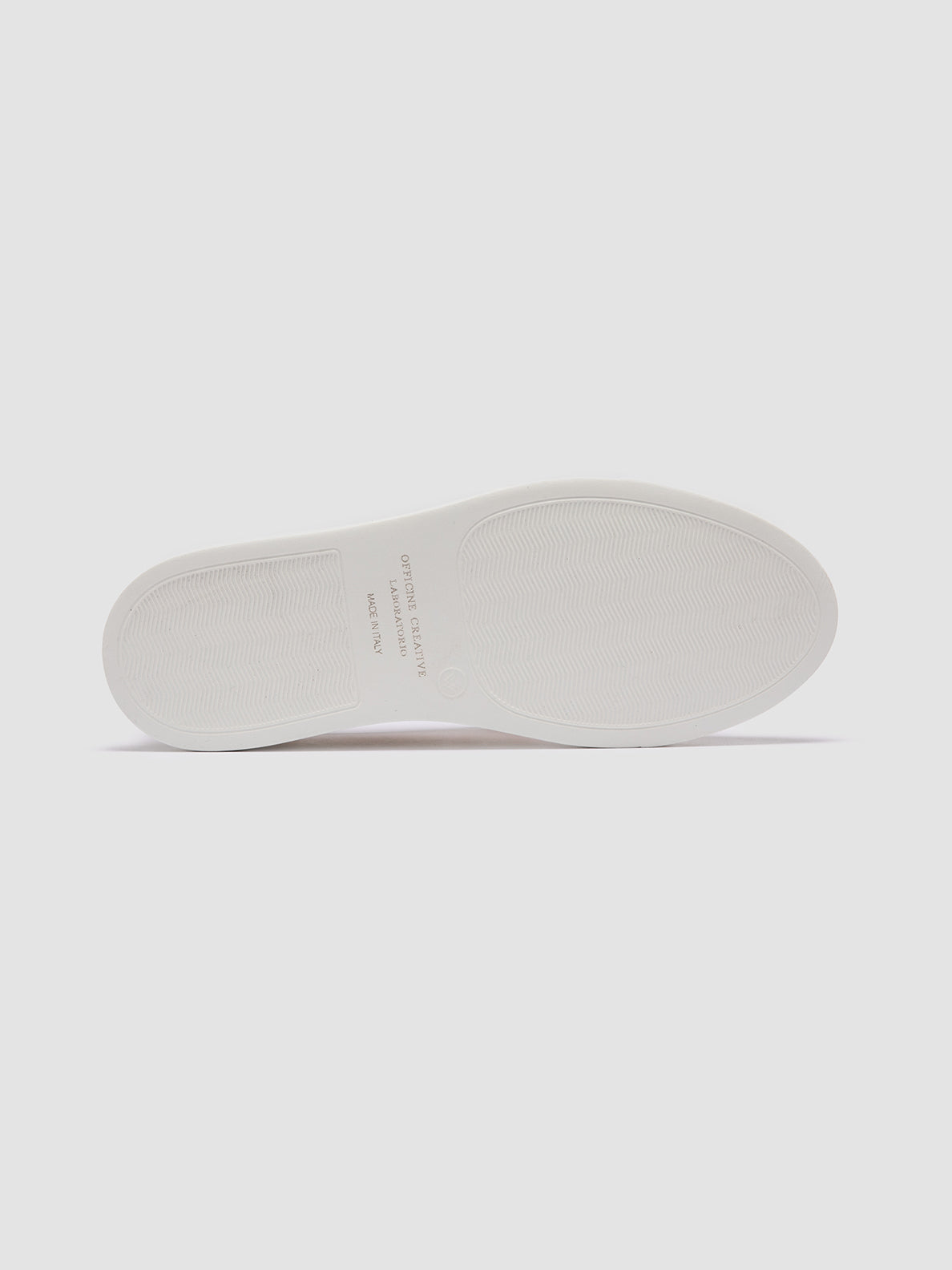 Officine Creative LEGGERA 100 White Leather Low Top Sneakers In Saldo