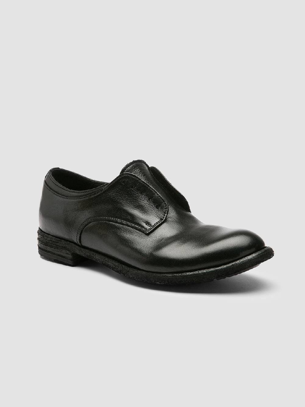 Officine Creative LEXIKON 012 Derby in Pelle Nera Nuova