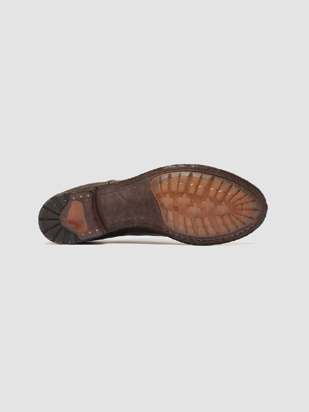 Officine Creative LEXIKON 012 Scarpe Derby in Pelle Marrone Moda