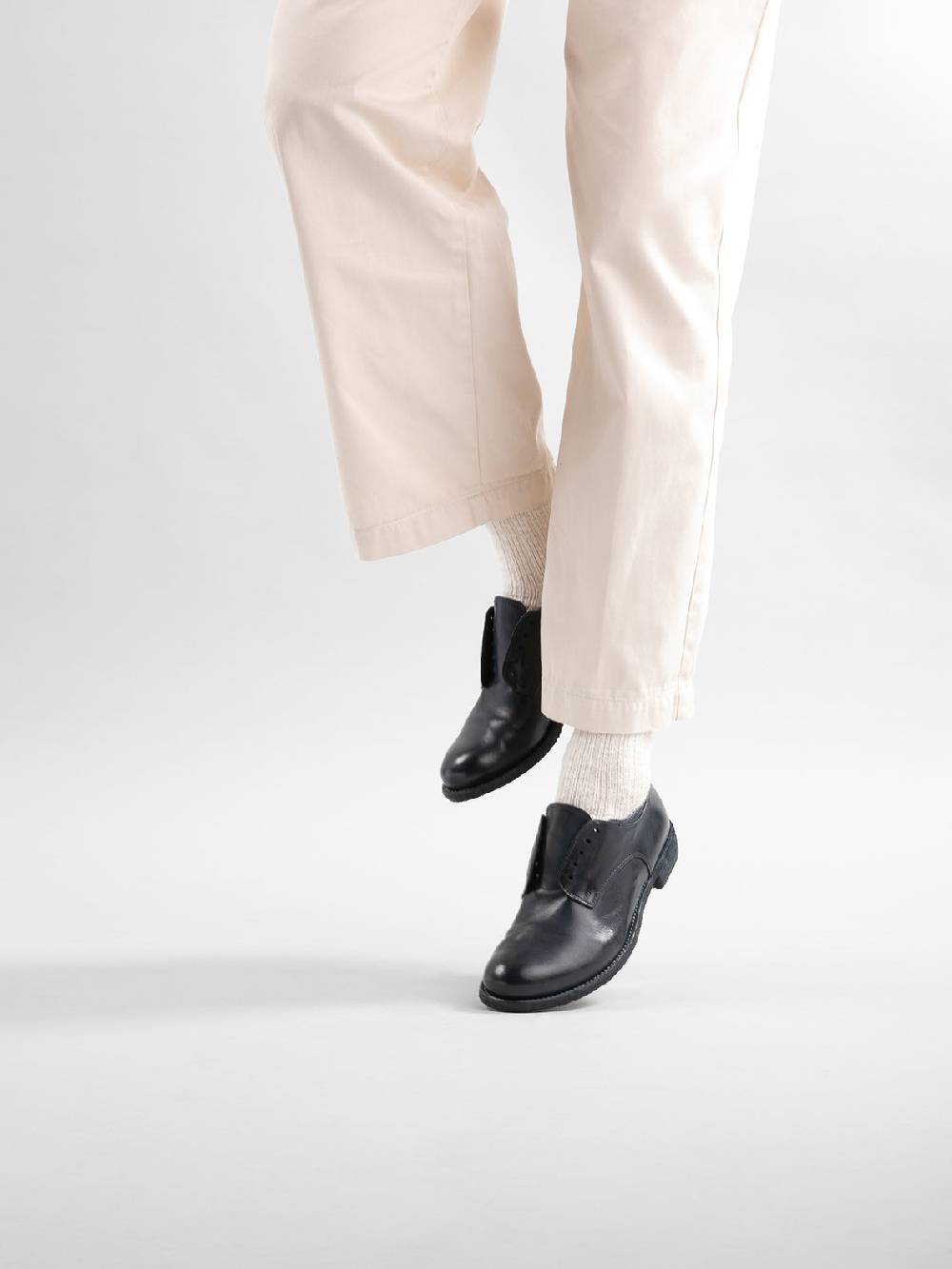 Officine Creative LEXIKON 012 Scarpe Derby in Pelle Marrone Moda