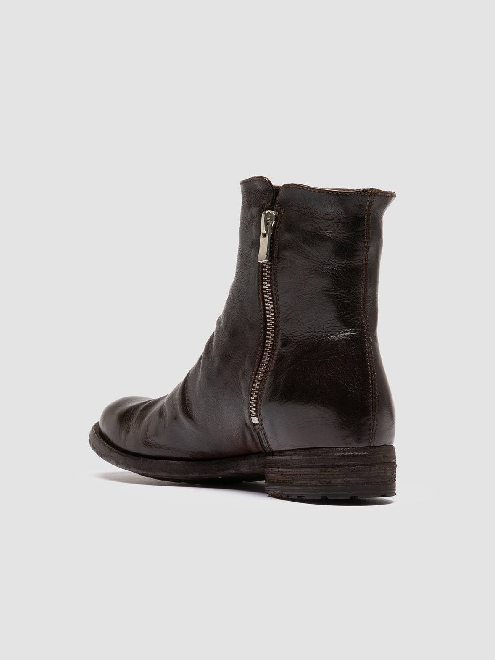 Officine Creative LEXIKON 097 Stivaletti in Pelle Marrone 2025