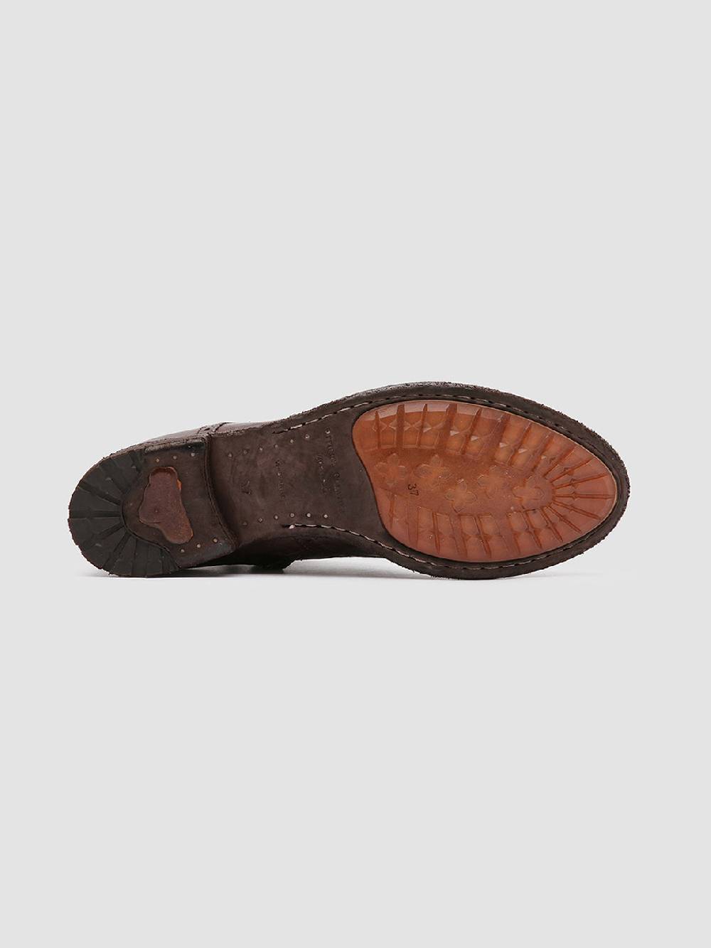 Officine Creative LEXIKON 131 Stivaletti in Pelle Marrone Promozione