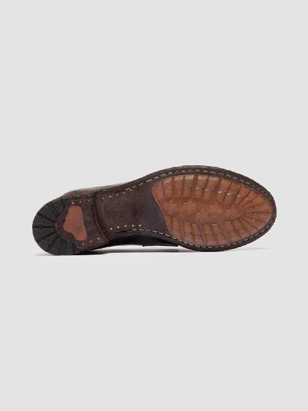 Officine Creative LEXIKON 140 Mocassini Penny Loafer in Pelle Marrone Soddisfazione Garantita