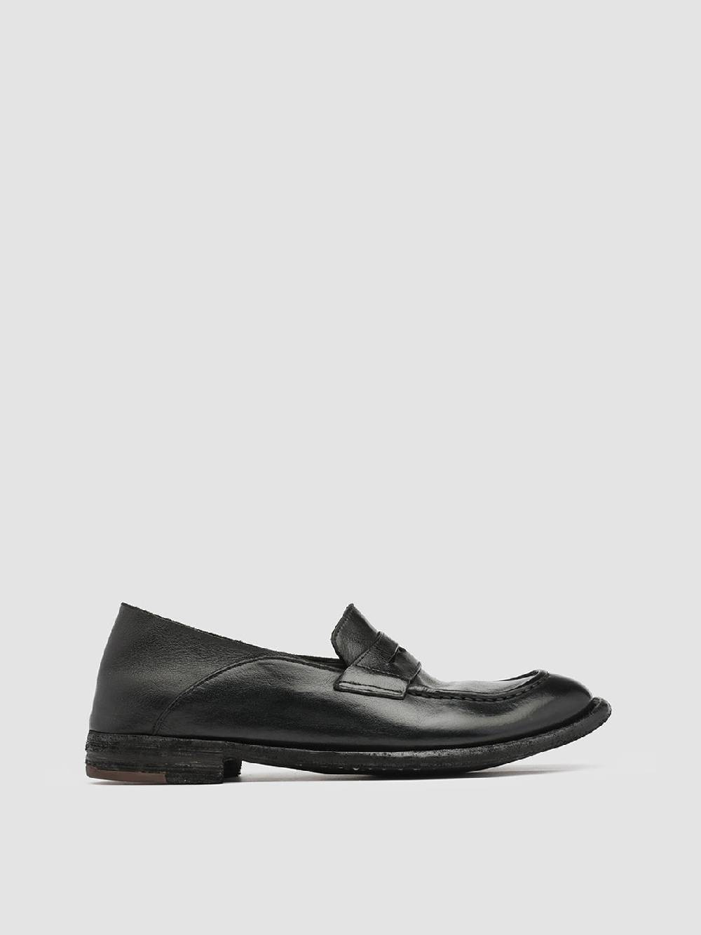 Officine Creative LEXIKON 516 Mocassini in Pelle Nera