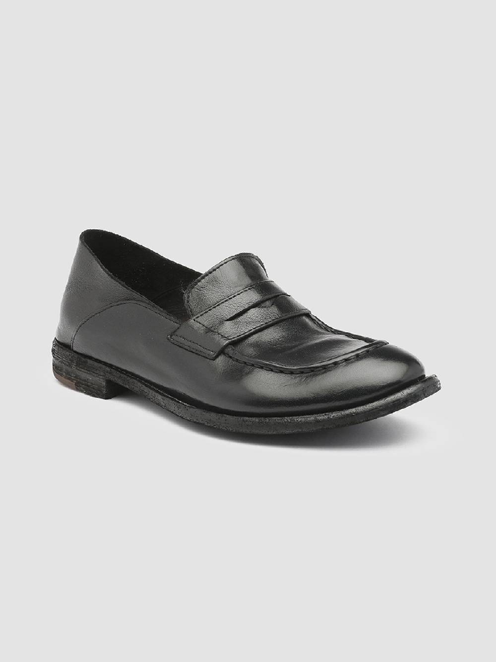 Officine Creative LEXIKON 516 Mocassini in Pelle Nera Qualità Garantita