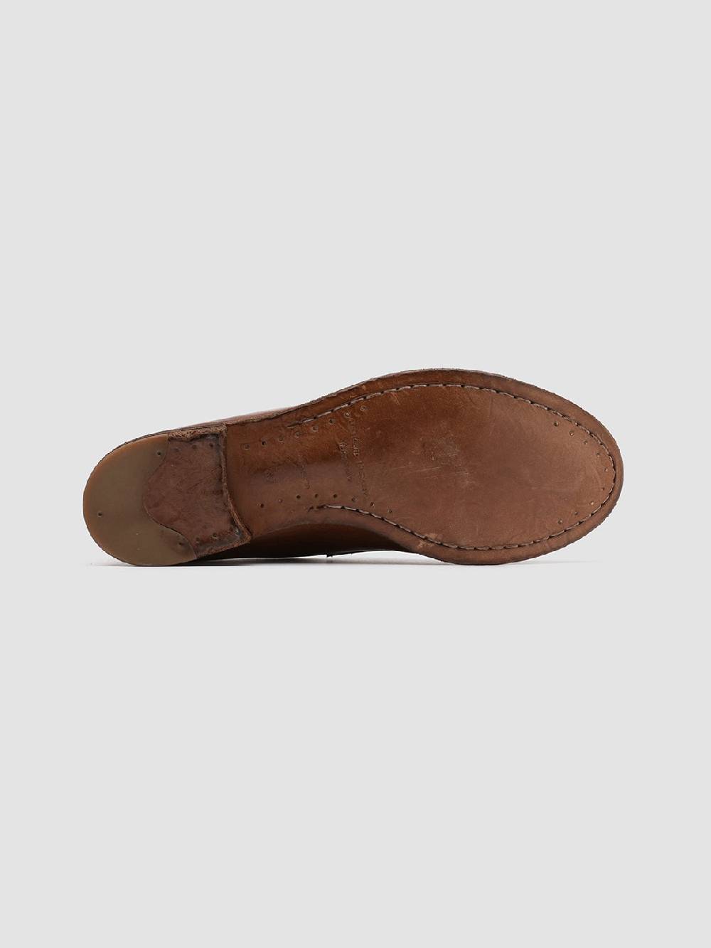 Officine Creative LEXIKON 516 Mocassini in Pelle Marrone Negozi Online