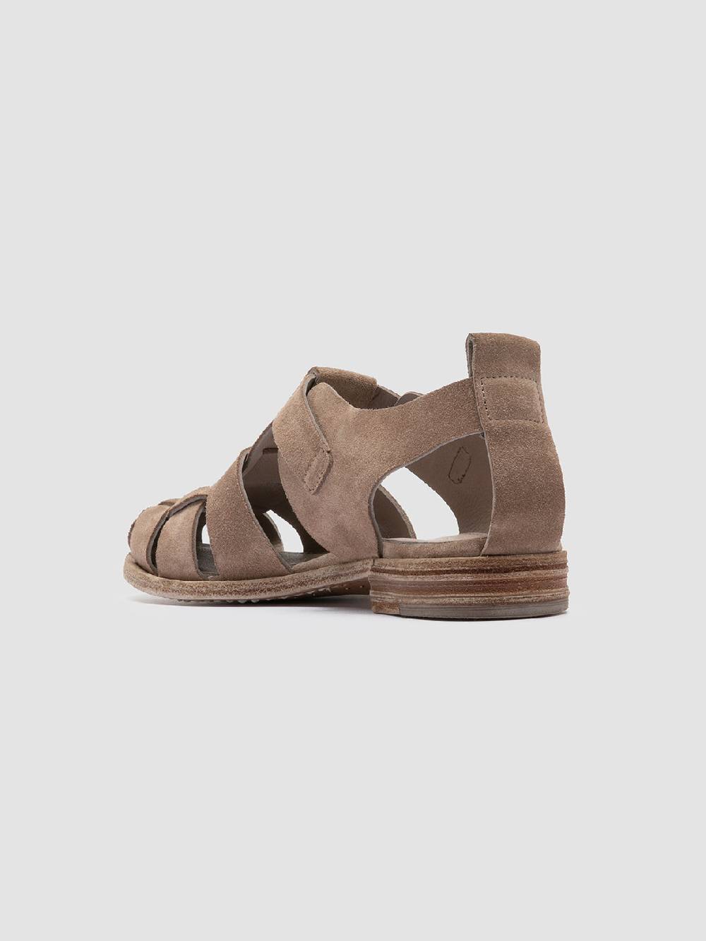 Officine Creative LEXIKON 536 Sandali in Pelle scamosciata Tortora Affare Del Giorno