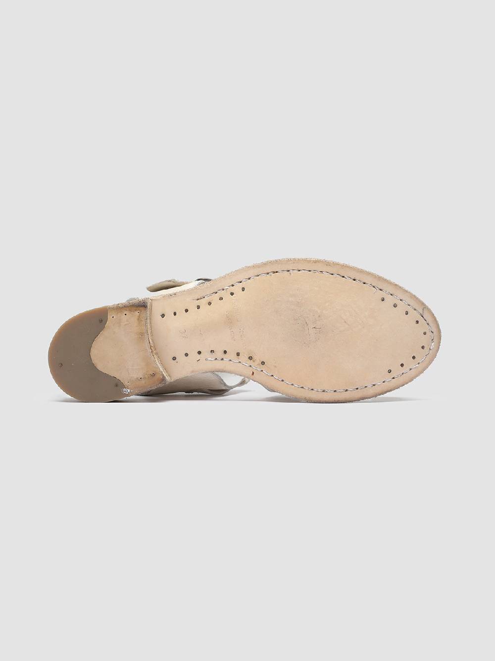 Officine Creative LEXIKON 536 Sandali in Pelle Bianca Prezzo Ridotto