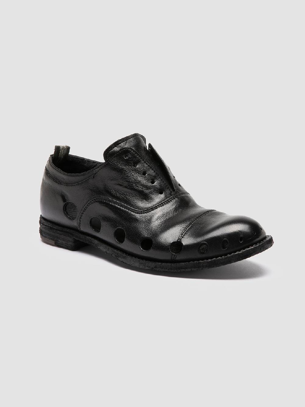 Officine Creative LEXIKON 546 Scarpe Oxford in Pelle Nera Convenienza