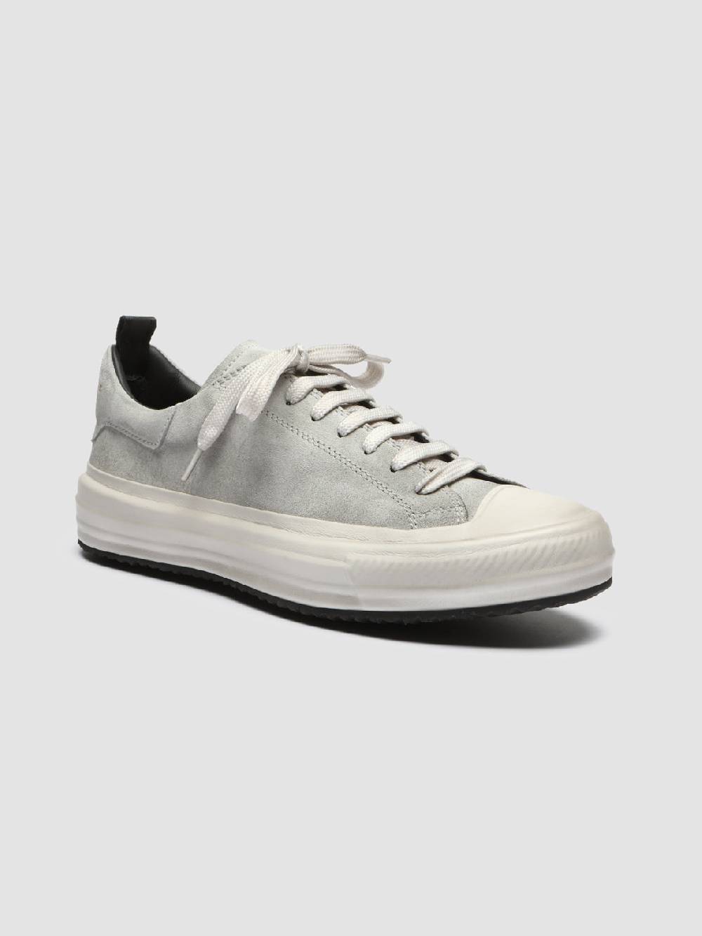 Officine Creative MES 105 Sneakers in Pelle Scamosciata Grigia Novità