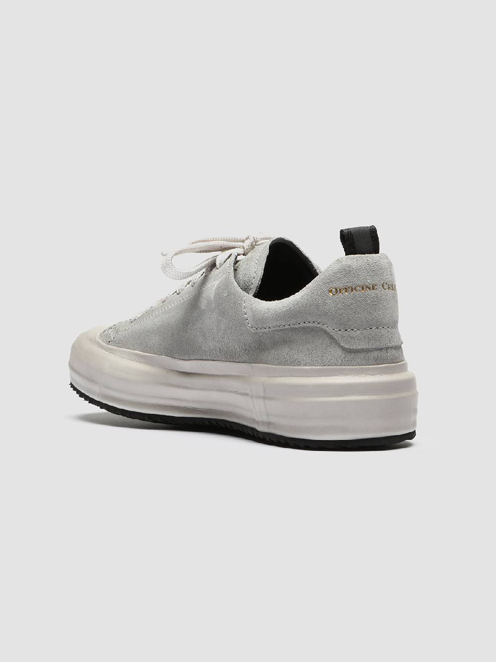 Officine Creative MES 105 Sneakers in Pelle Scamosciata Grigia Novità