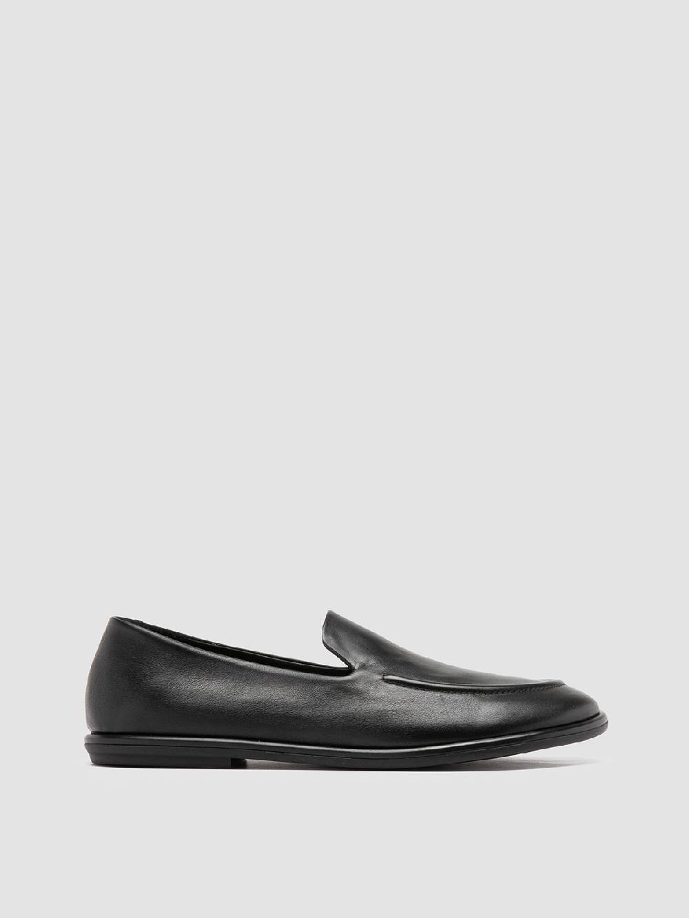 Officine Creative MIENNE 101 Mocassini in Pelle Nera
