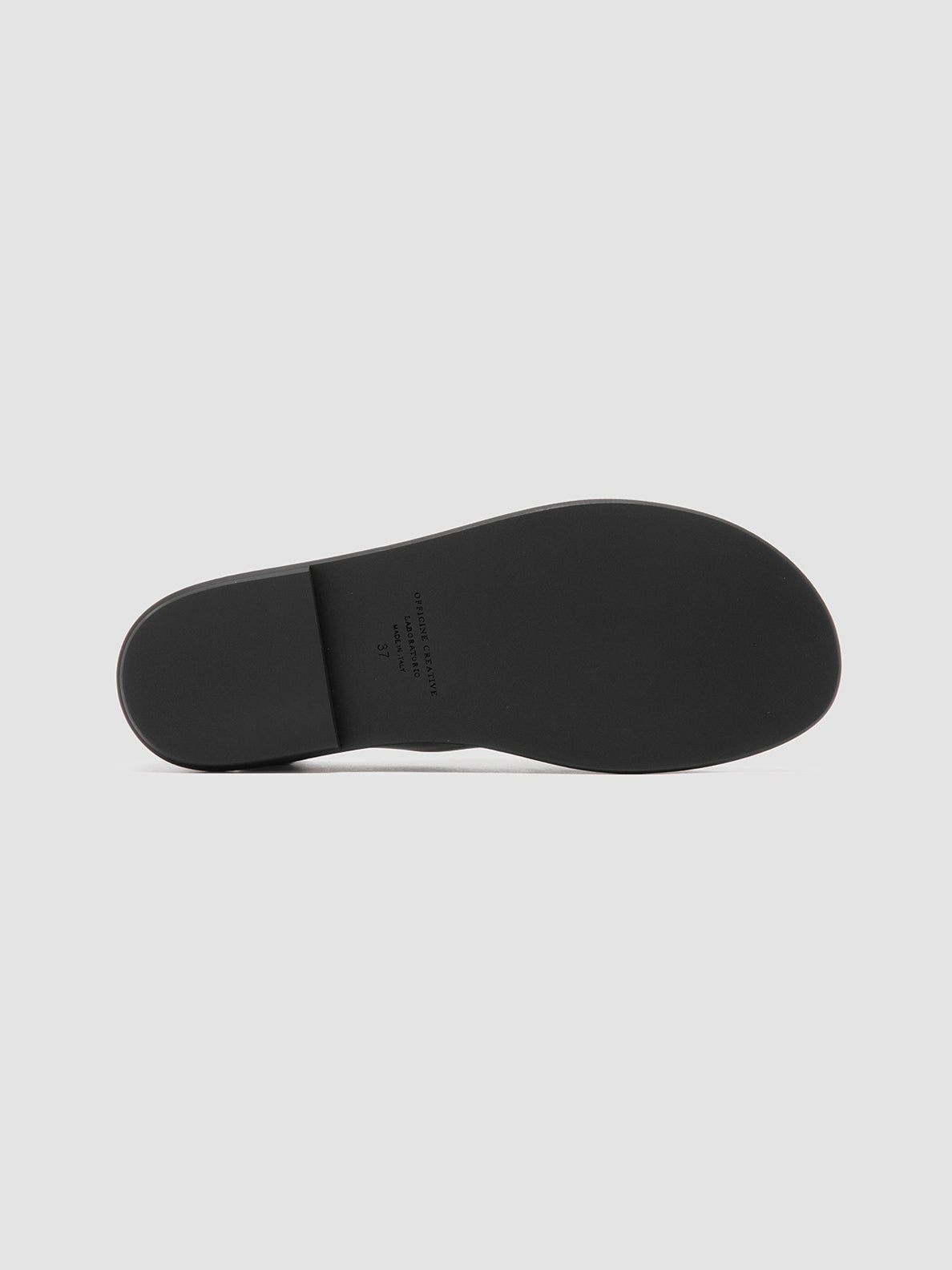 Officine Creative MIENNE 102 Scarpe Peep Toe in Pelle Nera Outlet