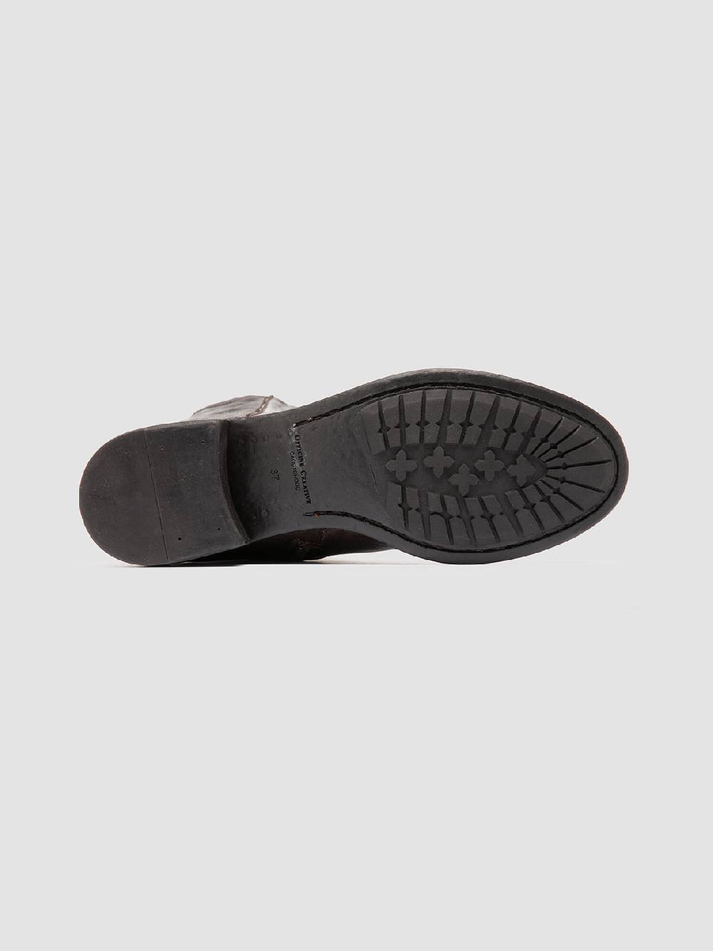 Officine Creative LIS 005 Stivali con Zip in Pelle Marrone Saldi