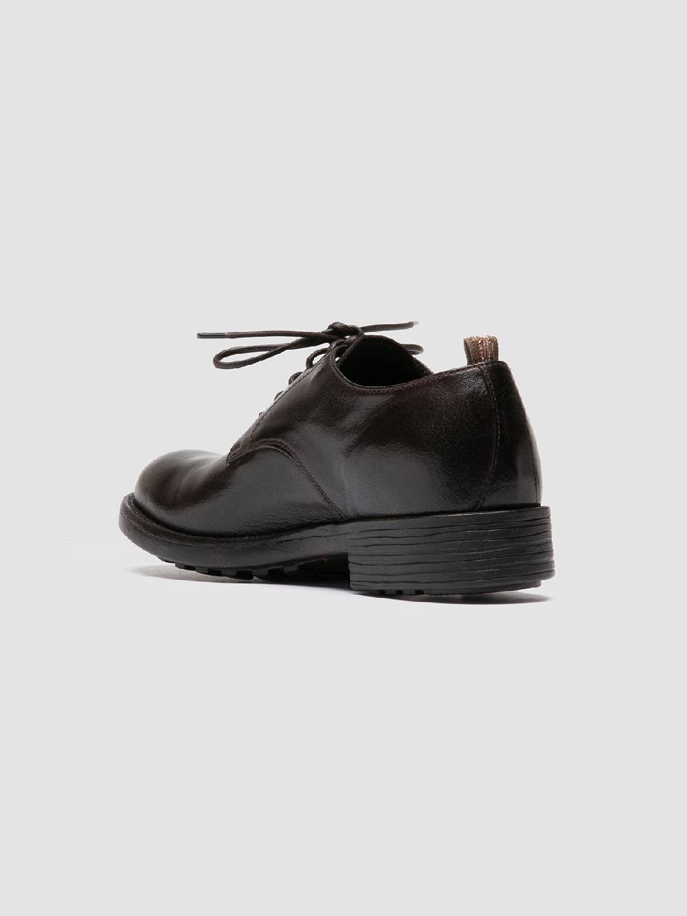 Officine Creative SERGEANT 101 Derby in Pelle Bordeaux Moda