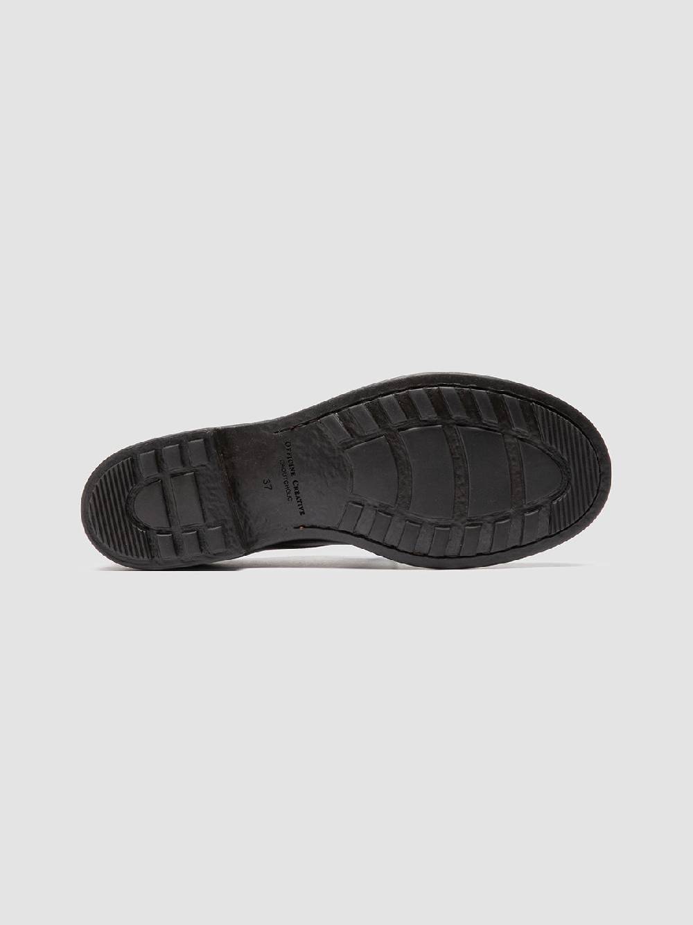 Officine Creative SERGEANT 101 Derby in Pelle Bordeaux Moda
