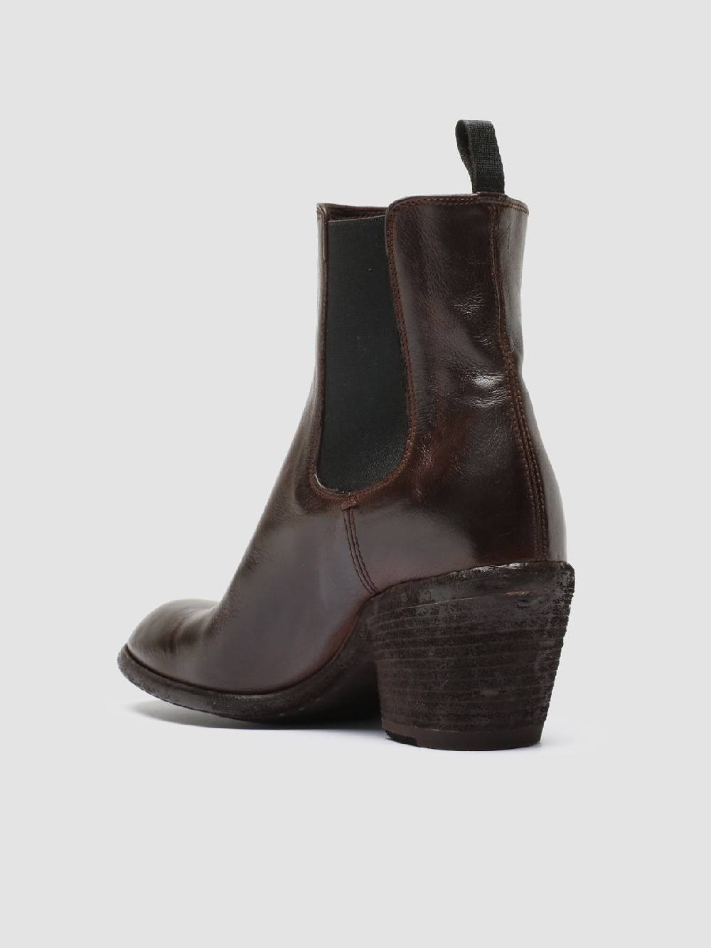 Officine Creative SYDNE 001 Stivali Chelsea in Pelle Marrone 2025
