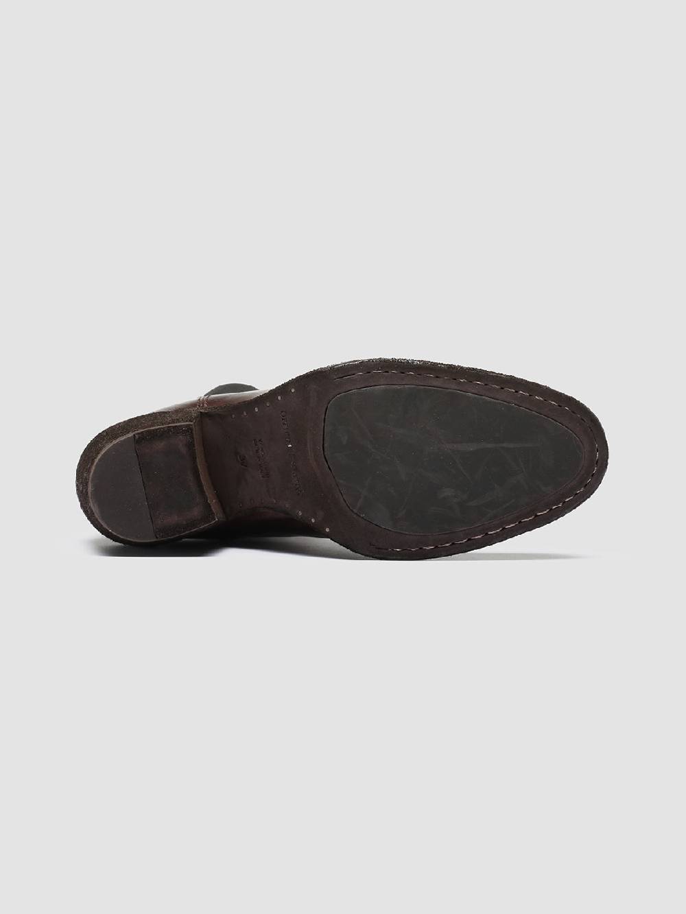 Officine Creative SYDNE 001 Stivali Chelsea in Pelle Marrone 2025