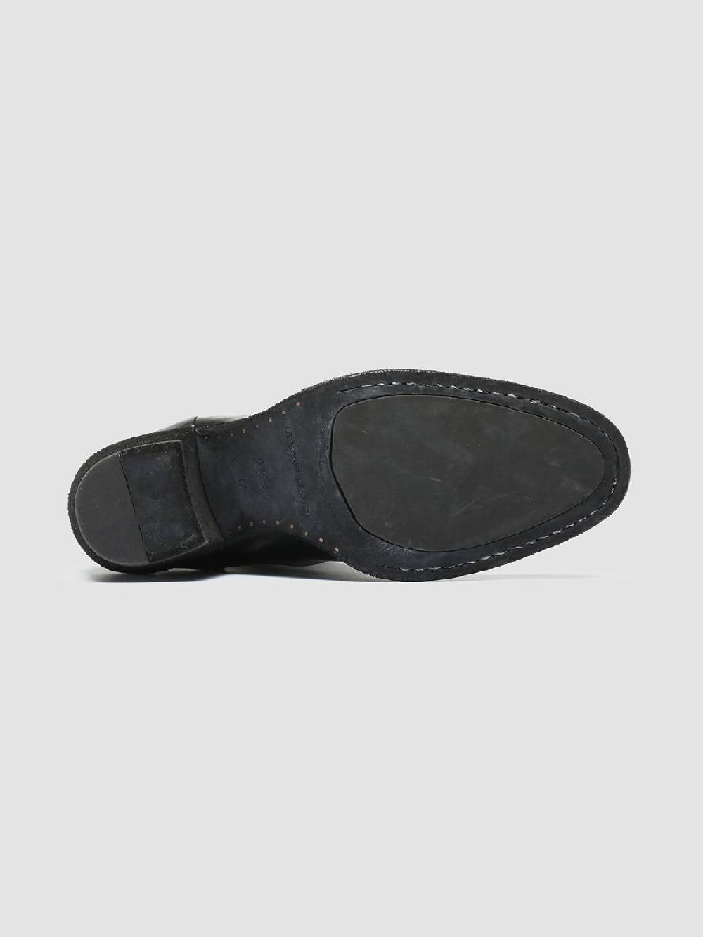 Officine Creative SYDNE 005 Stivali Zip in Pelle Nera In Linea