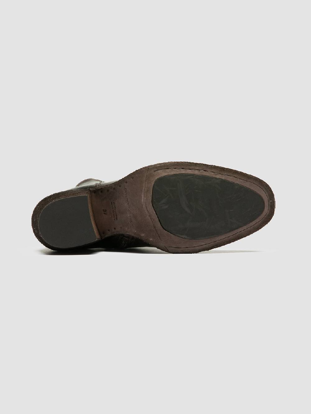 Officine Creative SYDNE 008 Brown Leather Boots Nuovo