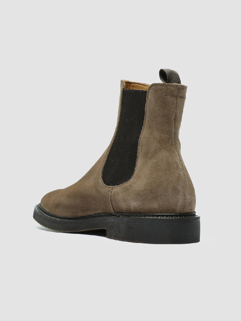 Officine Creative HOPKINS FLEXI 204 Stivali Pull On in Camoscio Tortora Vendita
