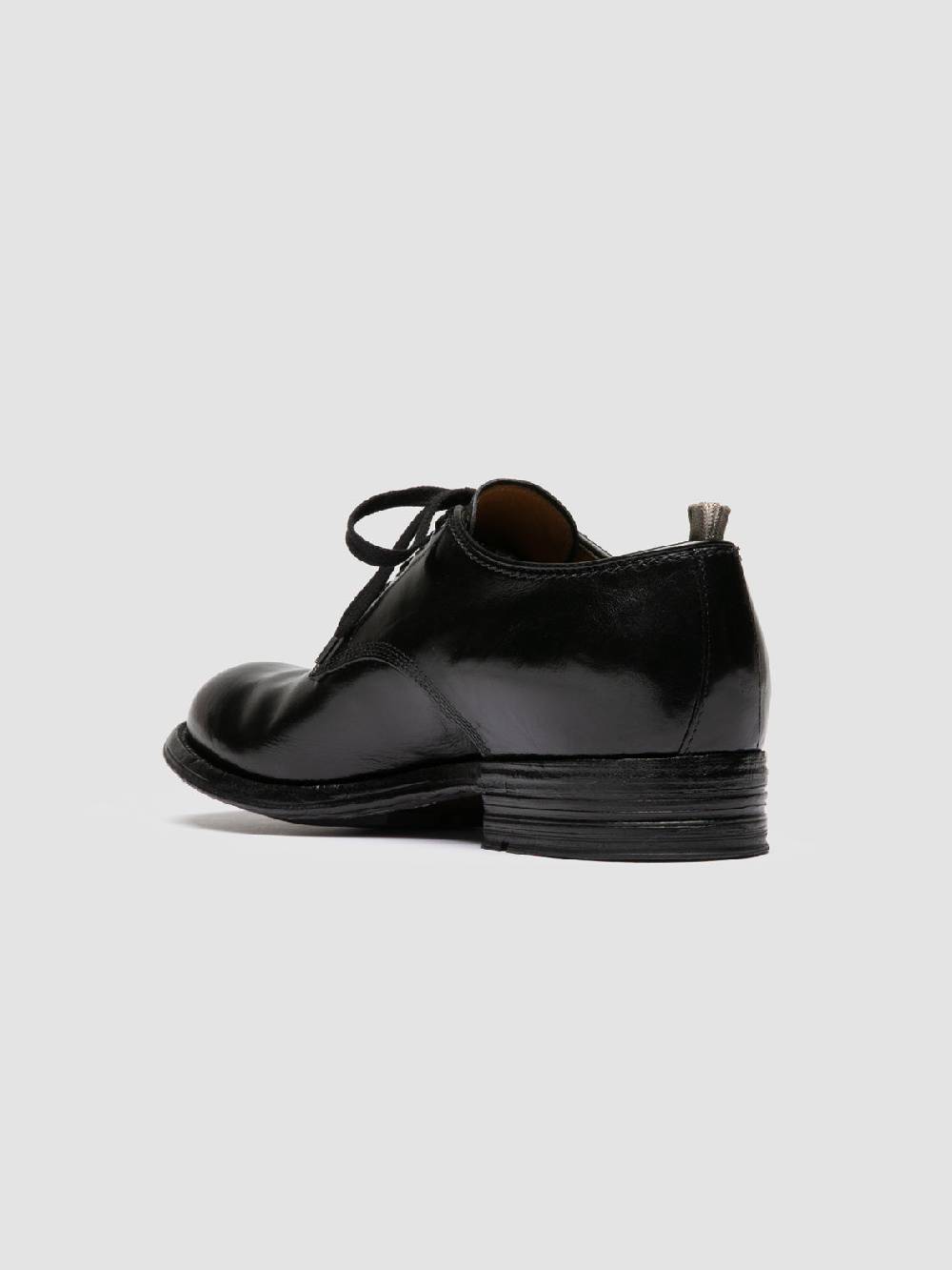 Officine Creative ADMIRAL 001 Derby in Pelle Nera Promozione