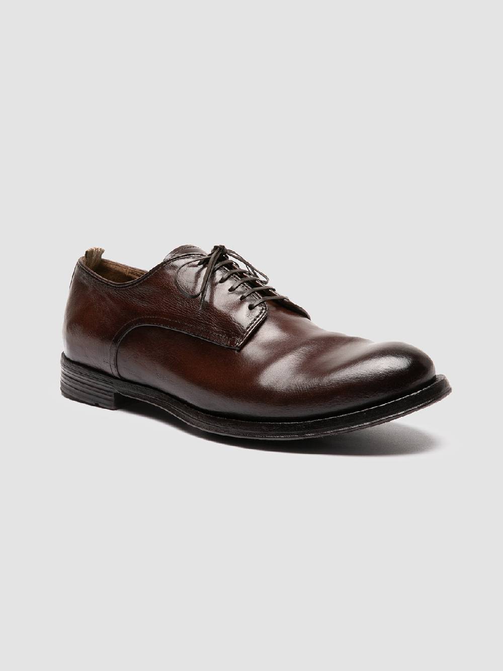 Officine Creative ANATOMIA 012 Derby in Pelle Marrone Acquista Ora