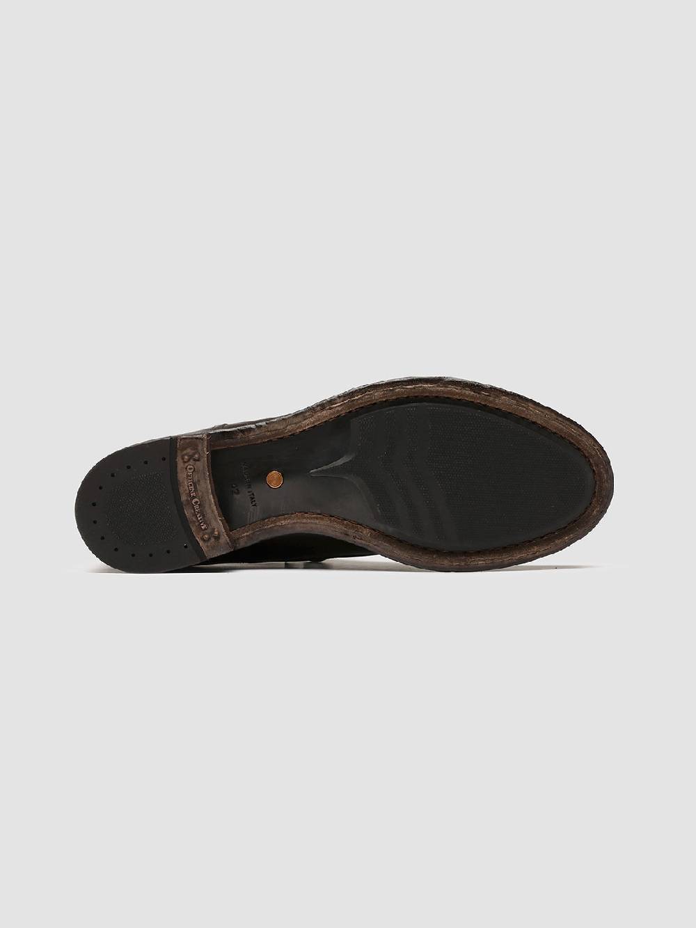 Officine Creative ANATOMIA 012 Derby in Pelle Bordeaux Consegna Veloce