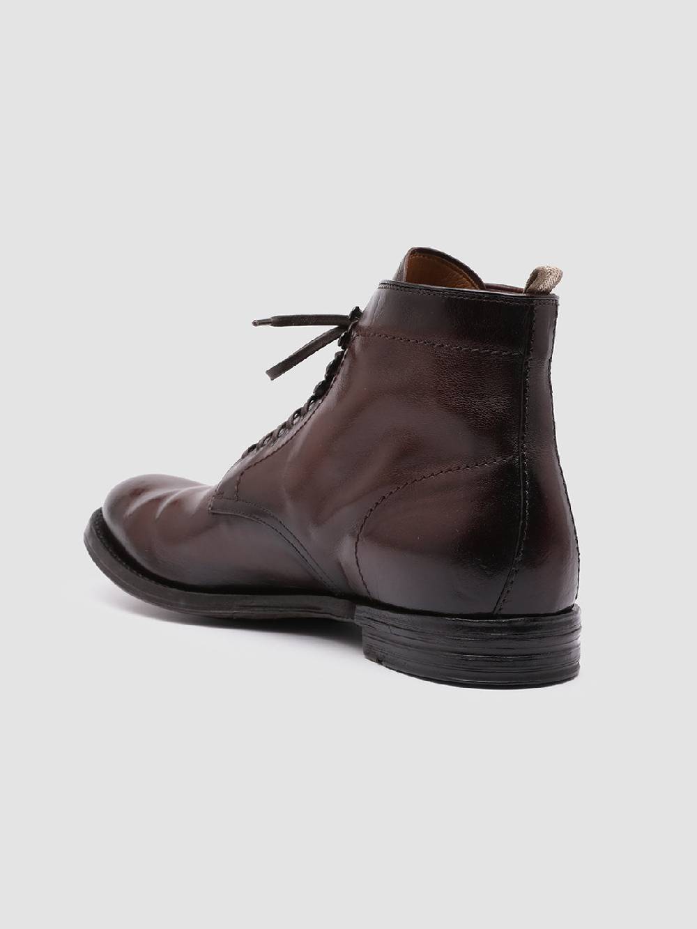 Officine Creative ANATOMIA 013 Stivaletti in Pelle Marrone Shopping Online