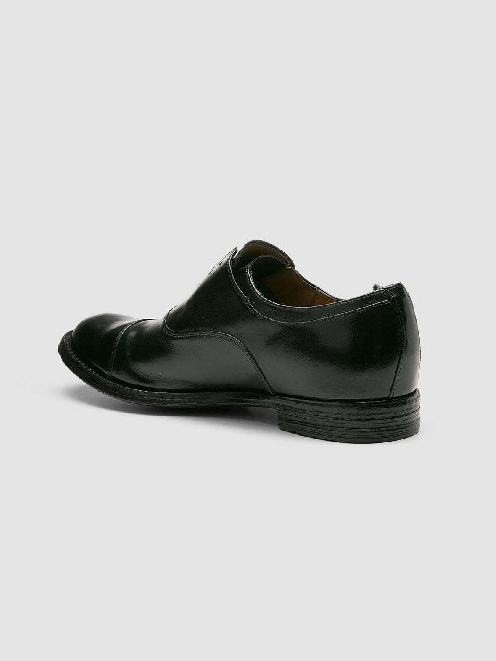 Officine Creative ANATOMIA 015 Black Leather Oxford Shoes Affare Del Giorno