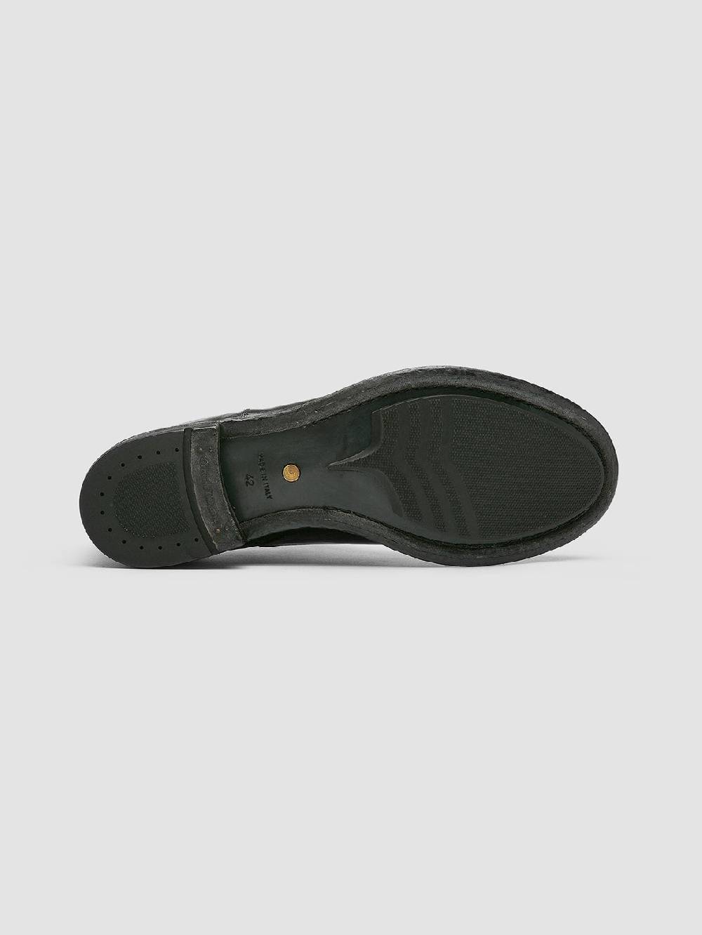 Officine Creative ANATOMIA 015 Black Leather Oxford Shoes Affare Del Giorno