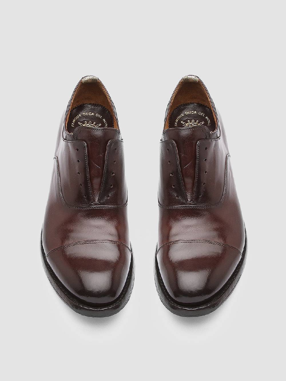 Officine Creative ANATOMIA 015 Oxford in Pelle Marrone Prezzo Ridotto