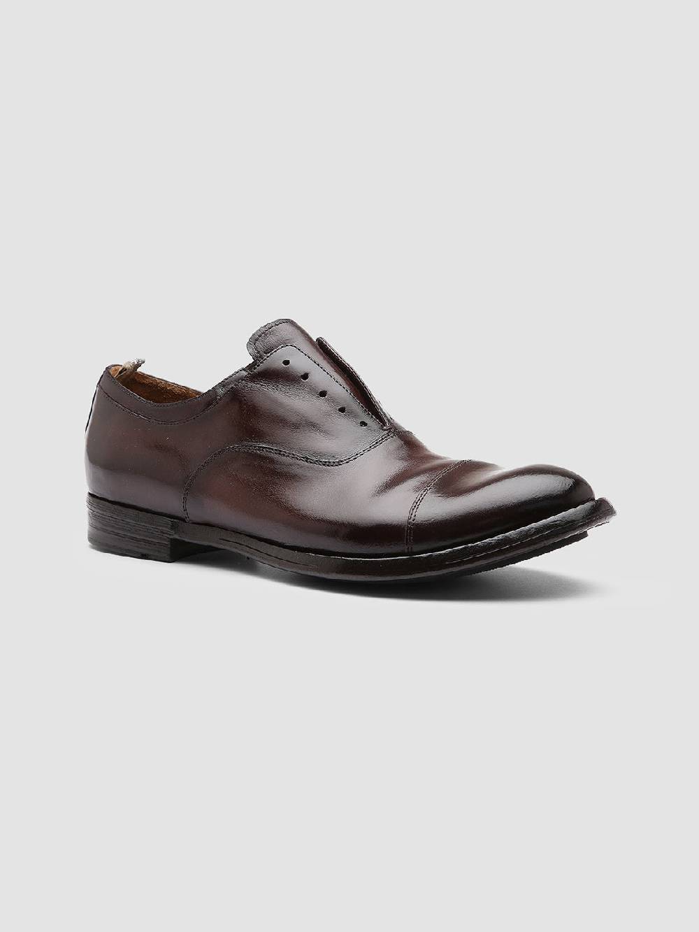 Officine Creative ANATOMIA 015 Oxford in Pelle Marrone Prezzo Ridotto