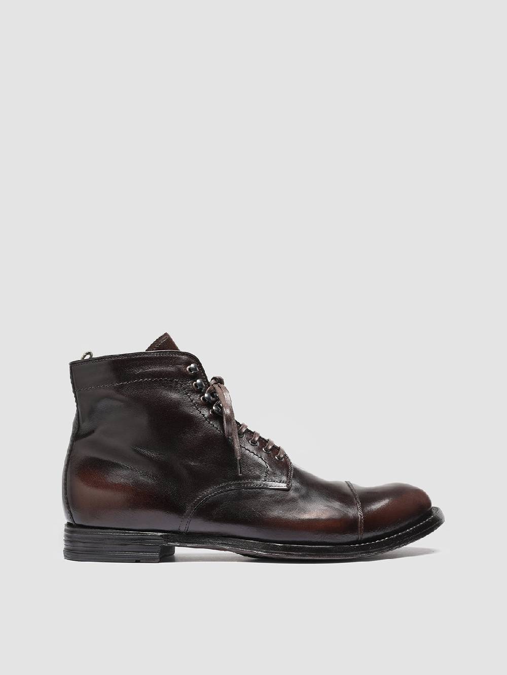 Officine Creative ANATOMIA 016 Stivaletti in Pelle Marrone