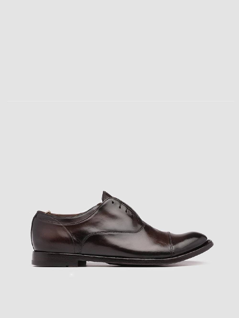 Officine Creative ANATOMIA 08 Oxford in Pelle Marrone