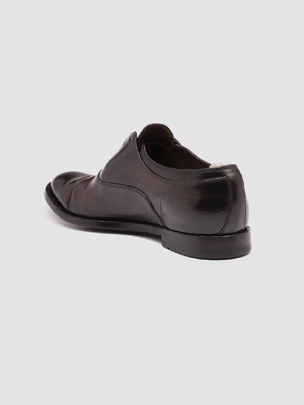 Officine Creative ANATOMIA 08 Oxford in Pelle Marrone Sconto