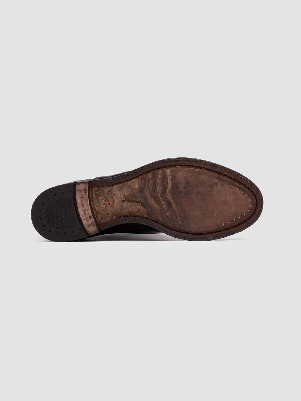 Officine Creative ANATOMIA 08 Oxford in Pelle Marrone Sconto